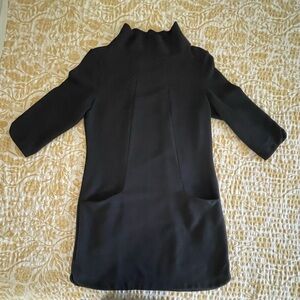 Vintage Boden black knit minidress